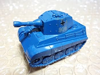 Amazon.co.jp: コンバットチョロQ キングタイガー戦車 青